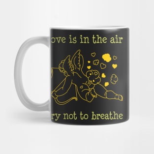 Funny Valentine - Rude Sarcastic Anti Valentine - Valentine Day Humor (Dark B/G) Mug